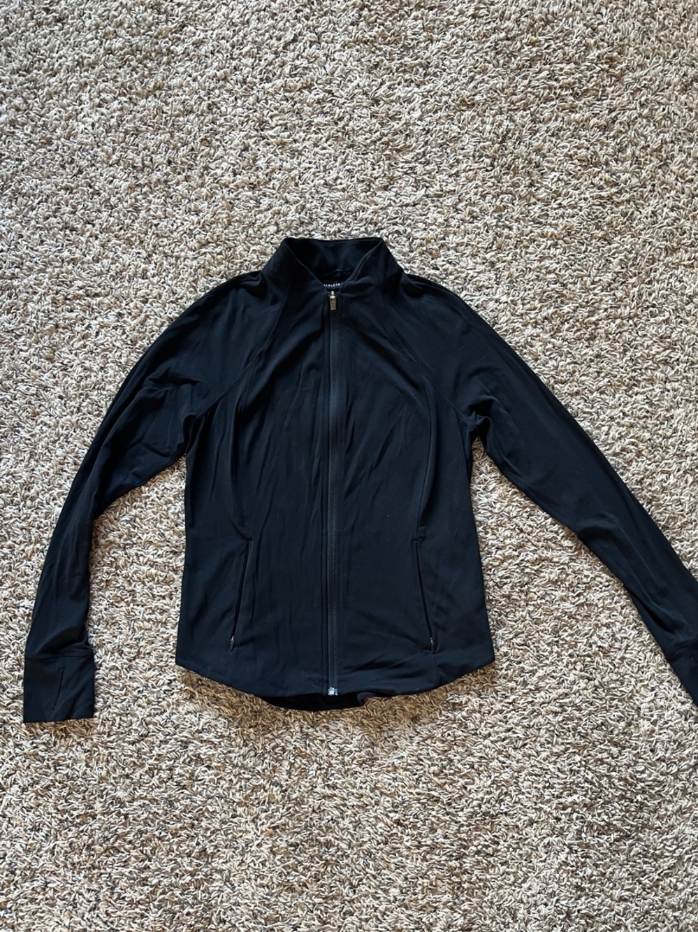 lululemon athletica Black Full-Zip Utility Jacket